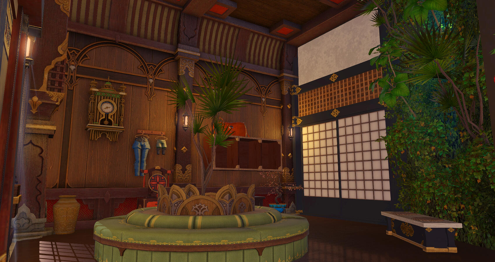 Entrance to the public baths.