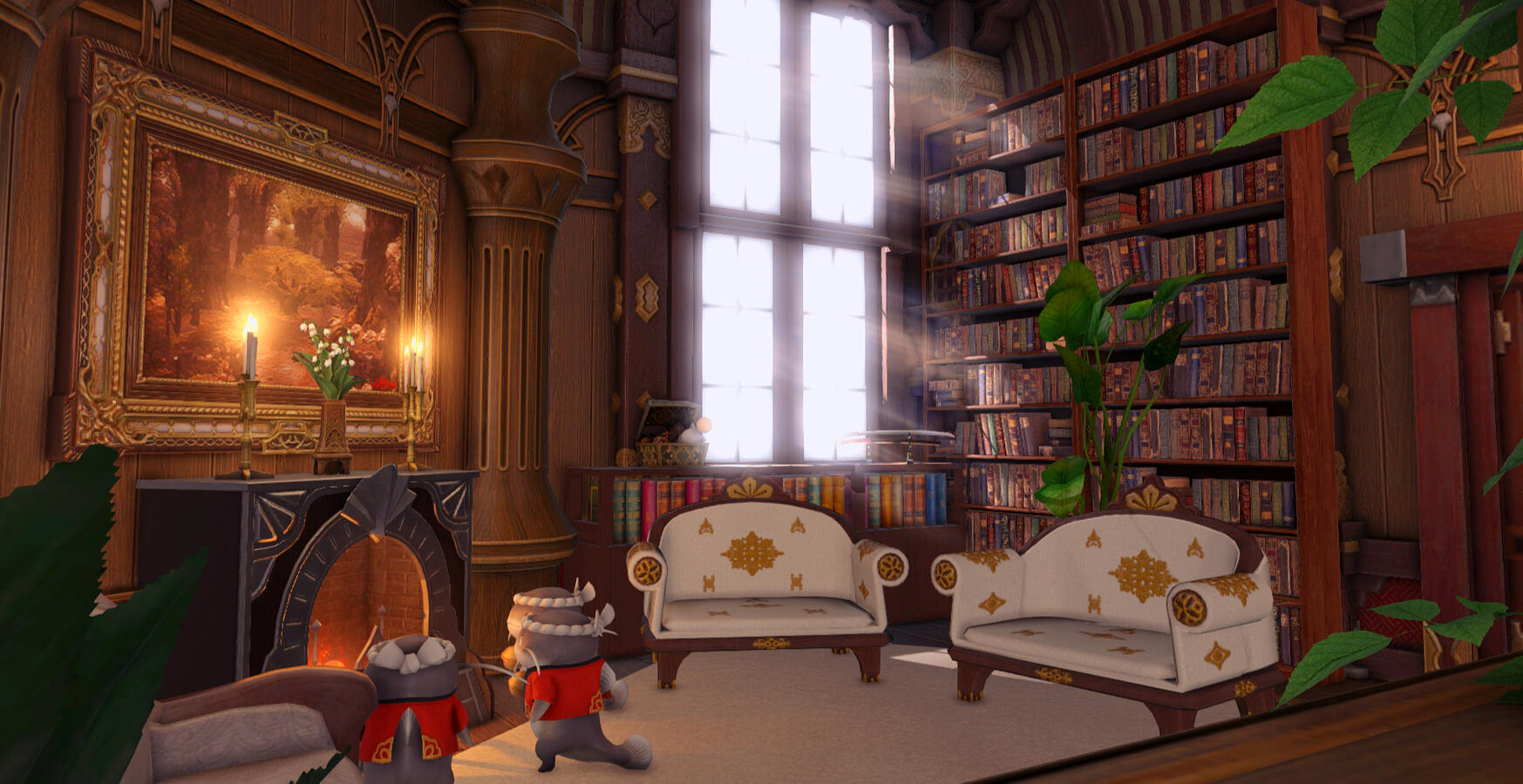 Our free company lounge.